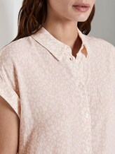 Kurzärmlige Bluse mit Kent-Kragen - Frauen - beige small leo design Kurzärmlige Bluse mit Kent-Kragen - Frauen - beige small leo design - 9 - TOM TAILOR