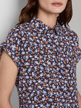 Striped blouse - Women - navy floral design Striped blouse - Women - navy floral design - 9 - TOM TAILOR