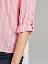 Strukturierte Bluse - Frauen - pink vertical striped Strukturierte Bluse - Frauen - pink vertical striped - 9 - TOM TAILOR