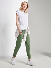 Shirt mit Schlüsselloch-Öffnung hinten - Frauen - White Shirt mit Schlüsselloch-Öffnung hinten - Frauen - White - 3 - TOM TAILOR Denim