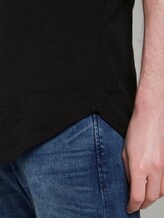 Gemustertes T-Shirt - Männer - Black Gemustertes T-Shirt - Männer - Black - 10 - TOM TAILOR Denim
