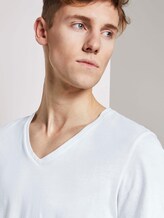 T-Shirt im Doppelpack - Männer - White T-Shirt im Doppelpack - Männer - White - 9 - TOM TAILOR Denim