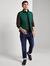 Leichte Weste mit Brusttasche - Männer - Evergreen Green Leichte Weste mit Brusttasche - Männer - Evergreen Green - 3 - TOM TAILOR