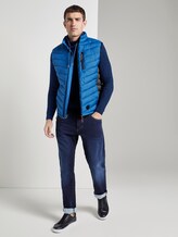 Light vest with chest pocket - Men - strong blue Light vest with chest pocket - Men - strong blue - 3 - TOM TAILOR