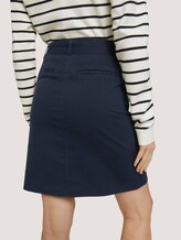 Rock mit Knopfleiste - Frauen - Real Navy Blue Rock mit Knopfleiste - Frauen - Real Navy Blue - 10 - TOM TAILOR