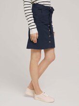 Rock mit Knopfleiste - Frauen - Real Navy Blue Rock mit Knopfleiste - Frauen - Real Navy Blue - 11 - TOM TAILOR