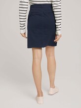 Rock mit Knopfleiste - Frauen - Real Navy Blue Rock mit Knopfleiste - Frauen - Real Navy Blue - 2 - TOM TAILOR