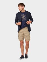 T-shirt with print - Men - True Dark Blue T-shirt with print - Men - True Dark Blue - 3 - TOM TAILOR