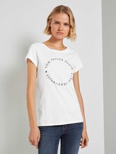 T-Shirt im Doppelpack - Frauen - Shale Grey Melange T-Shirt im Doppelpack - Frauen - Shale Grey Melange - 1 - TOM TAILOR Denim