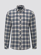 Kariertes Hemd - Männer - blue white check Kariertes Hemd - Männer - blue white check - 7 - TOM TAILOR