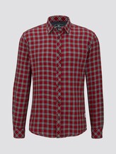 Kariertes Hemd - Männer - red navy check Kariertes Hemd - Männer - red navy check - 7 - TOM TAILOR