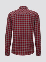 Kariertes Hemd - Männer - red navy check Kariertes Hemd - Männer - red navy check - 8 - TOM TAILOR
