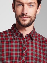 Kariertes Hemd - Männer - red navy check Kariertes Hemd - Männer - red navy check - 9 - TOM TAILOR