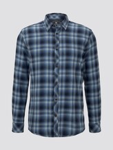 Kariertes Hemd - Männer - blue shades check Kariertes Hemd - Männer - blue shades check - 7 - TOM TAILOR