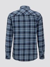 Kariertes Hemd - Männer - blue shades check Kariertes Hemd - Männer - blue shades check - 8 - TOM TAILOR