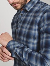 Kariertes Hemd - Männer - blue shades check Kariertes Hemd - Männer - blue shades check - 9 - TOM TAILOR