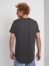 T-Shirt mit Logo-Stickerei - Männer - Black Non-Solid T-Shirt mit Logo-Stickerei - Männer - Black Non-Solid - 2 - TOM TAILOR Denim