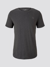 T-Shirt mit Logo-Stickerei - Männer - Black Non-Solid T-Shirt mit Logo-Stickerei - Männer - Black Non-Solid - 7 - TOM TAILOR Denim