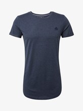 T-shirt met logoborduurwerk - Mannen - Agate Stone Blue Melange T-shirt met logoborduurwerk - Mannen - Agate Stone Blue Melange - 7 - TOM TAILOR Denim