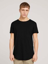 T-Shirt mit Logo-Stickerei - Männer - Black T-Shirt mit Logo-Stickerei - Männer - Black - 1 - TOM TAILOR Denim