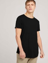 T-Shirt mit Logo-Stickerei - Männer - Black T-Shirt mit Logo-Stickerei - Männer - Black - 5 - TOM TAILOR Denim