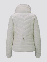 Gefütterte Jacke - Frauen - soft stone grey Gefütterte Jacke - Frauen - soft stone grey - 8 - TOM TAILOR