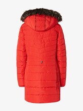 Hybridmantel mit Kapuze - Frauen - brilliant red Hybridmantel mit Kapuze - Frauen - brilliant red - 8 - TOM TAILOR