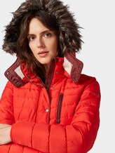 Hybridmantel mit Kapuze - Frauen - brilliant red Hybridmantel mit Kapuze - Frauen - brilliant red - 9 - TOM TAILOR
