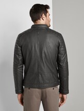 tom tailor fake leather jacket