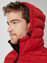 Pufferjacke mit Kapuze - Männer - Mighty Red Pufferjacke mit Kapuze - Männer - Mighty Red - 10 - TOM TAILOR