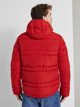 Pufferjacke mit Kapuze - Männer - Mighty Red Pufferjacke mit Kapuze - Männer - Mighty Red - 2 - TOM TAILOR