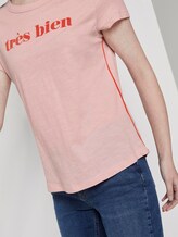 T-Shirt mit Schrift-Print - Frauen - Summer Lotus T-Shirt mit Schrift-Print - Frauen - Summer Lotus - 10 - TOM TAILOR