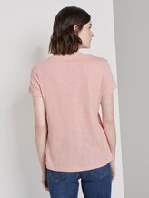 T-Shirt mit Schrift-Print - Frauen - Summer Lotus T-Shirt mit Schrift-Print - Frauen - Summer Lotus - 2 - TOM TAILOR