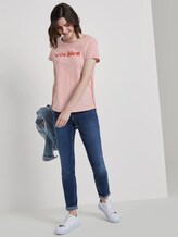 T-Shirt mit Schrift-Print - Frauen - Summer Lotus T-Shirt mit Schrift-Print - Frauen - Summer Lotus - 3 - TOM TAILOR