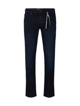 TOM TAILOR DENIM Herren Piers Slim Jeans, blau, Uni, Gr. 34/32