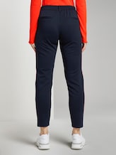 Jogging bottoms with satin stripes - Women - Real Navy Blue Jogging bottoms with satin stripes - Women - Real Navy Blue - 2 - TOM TAILOR Denim