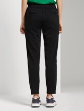 Joggingbroek met galonstrepen - Vrouwen - Deep Black Joggingbroek met galonstrepen - Vrouwen - Deep Black - 2 - TOM TAILOR Denim