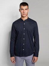 Hemd in Piqué-Struktur - Männer - Sky Captain Blue Hemd in Piqué-Struktur - Männer - Sky Captain Blue - 1 - TOM TAILOR Denim