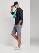 Hemd in Piqué-Struktur - Männer - Sky Captain Blue Hemd in Piqué-Struktur - Männer - Sky Captain Blue - 3 - TOM TAILOR Denim