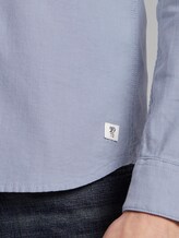 Hemd in Piqué-Struktur - Männer - Blue Younder Hemd in Piqué-Struktur - Männer - Blue Younder - 10 - TOM TAILOR Denim