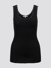Top mit Spitzen-Details - Frauen - Deep Black Top mit Spitzen-Details - Frauen - Deep Black - 7 - TOM TAILOR Denim