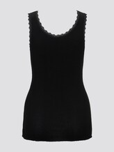 Top mit Spitzen-Details - Frauen - Deep Black Top mit Spitzen-Details - Frauen - Deep Black - 8 - TOM TAILOR Denim