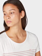 Gestreiftes T-Shirt - Frauen - off white rose stripe Gestreiftes T-Shirt - Frauen - off white rose stripe - 9 - TOM TAILOR Denim