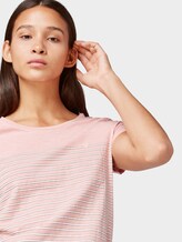 Gestreiftes T-Shirt - Frauen - rose white stripe Gestreiftes T-Shirt - Frauen - rose white stripe - 9 - TOM TAILOR Denim