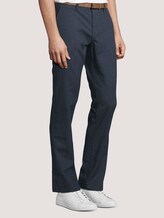 Strukturierte Chino Hose mit Gürtel - Männer - navy grindel mix Strukturierte Chino Hose mit Gürtel - Männer - navy grindel mix - 11 - TOM TAILOR Denim