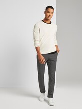 Jogginghose Cropped mit Musterung - Männer - grey small check Jogginghose Cropped mit Musterung - Männer - grey small check - 3 - TOM TAILOR Denim