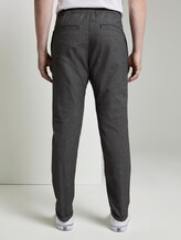 Jogginghose Cropped mit Musterung - Männer - grey grindle houndstooth Jogginghose Cropped mit Musterung - Männer - grey grindle houndstooth - 2 - TOM TAILOR Denim