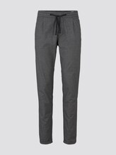 Jogginghose Cropped mit Musterung - Männer - grey grindle houndstooth Jogginghose Cropped mit Musterung - Männer - grey grindle houndstooth - 7 - TOM TAILOR Denim