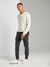 Chino Jogginghose - Männer - grey dot dobby yarndye Chino Jogginghose - Männer - grey dot dobby yarndye - 3 - TOM TAILOR Denim