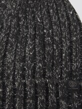 Gerippte Beanie - Männer - black grey nep structure Gerippte Beanie - Männer - black grey nep structure - 9 - TOM TAILOR